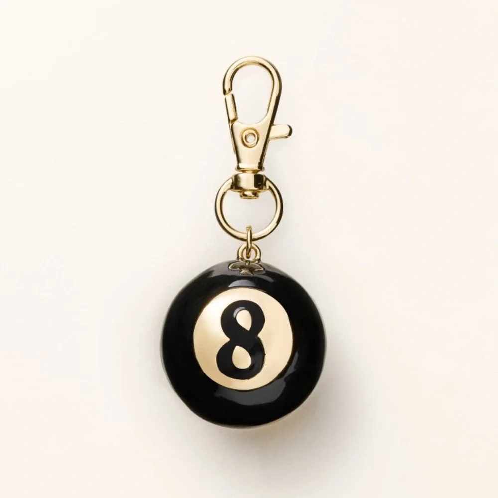 Kate Spade X Target 8 ball bag charm